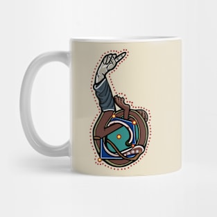 B Manicule W 14C Maastricht Psalter parody Mug